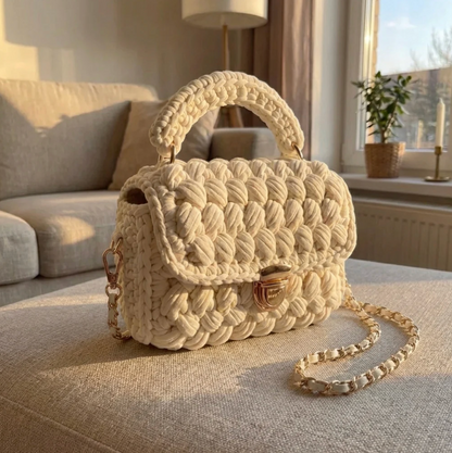 Sac à main crocheté