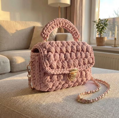 Sac à main crocheté